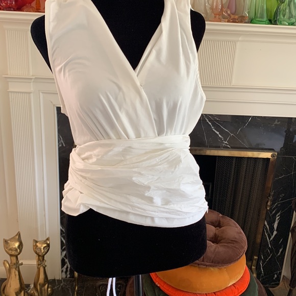 Brand new with tags Anthropologie wrap blouse. - Picture 2 of 9